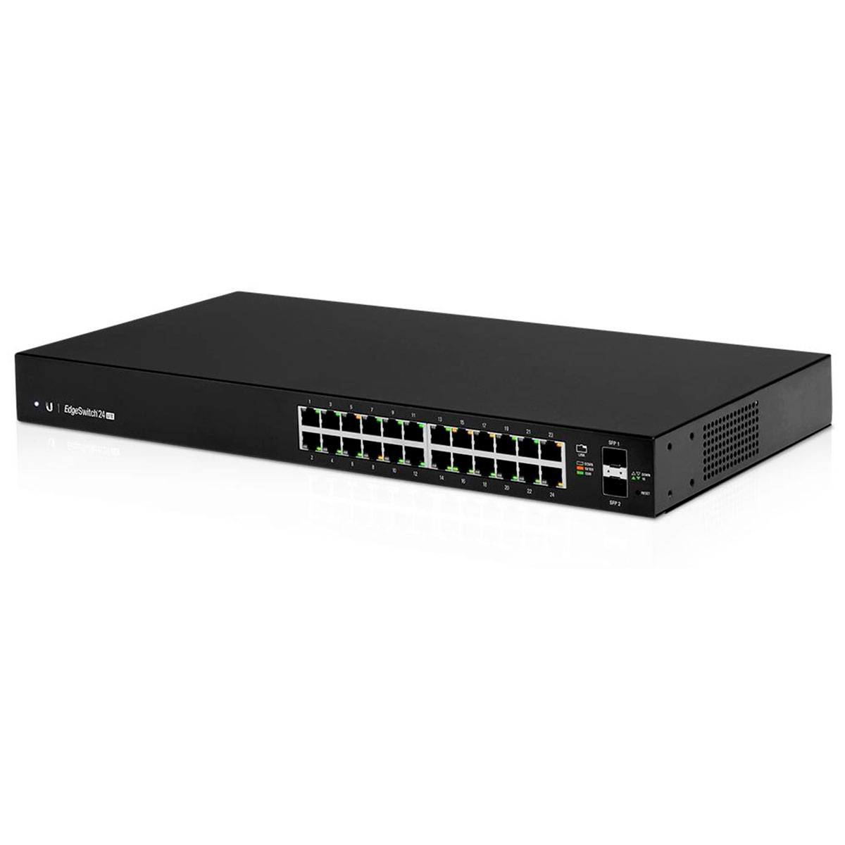 Switch 24 Portas Ubiquiti Edge ES-24-LITE - 24 Portas Gigabit - 2 Portas SFP - Gerenciável