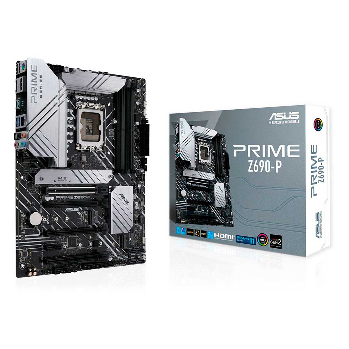 Placa Mãe Asus Prime Z690-P - (LGA 1700 - DDR5 6000 O.C) Chipset Intel Z690 - Slot M.2 - USB 3.2