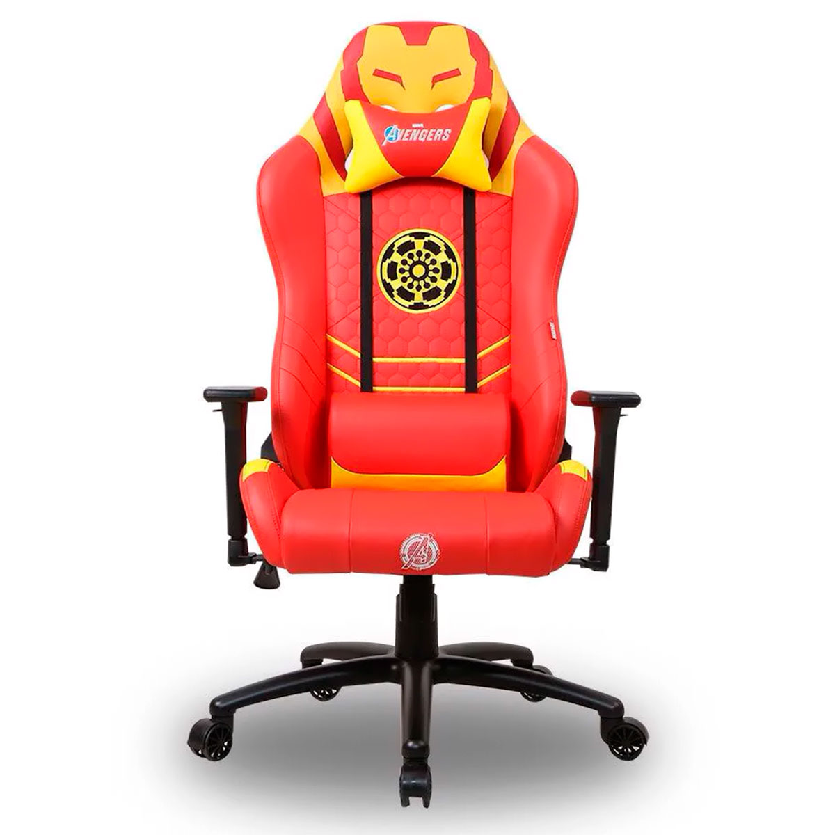 Cadeira Gamer Dazz Marvel Homem de Ferro - Encosto Reclinável 180° - Construção em Aço - 62000051