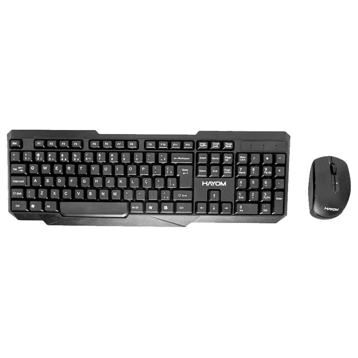 Kit Teclado e Mouse sem Fio Hayom Office TC3210 - 1200dpi - ABNT2 - 321010