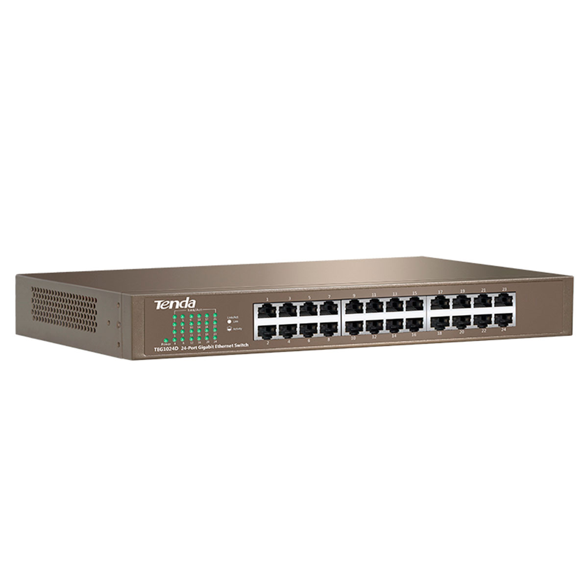 Switch 24 Portas Tenda TEG1024D - Gigabit