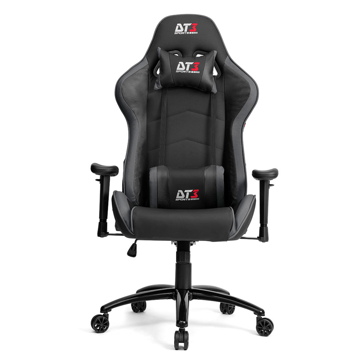 Cadeira Gamer DT3 Sports Jaguar Grey - Encosto Reclinável de 180º - Construção em Aço - 12197-0
