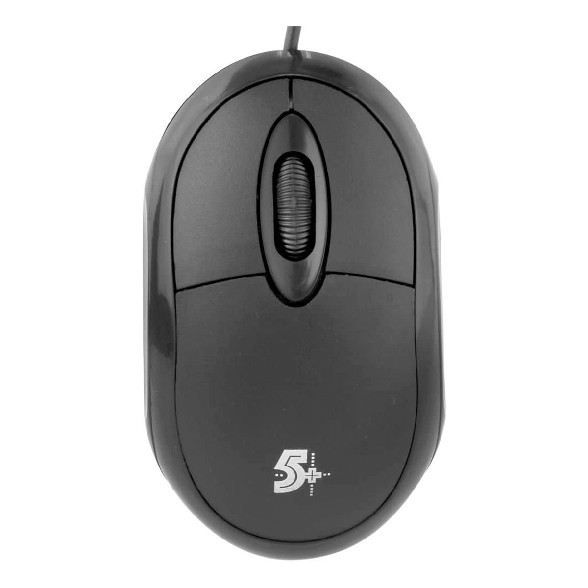 Mouse USB 5+ Office - 1000dpi - Preto - 015-0043
