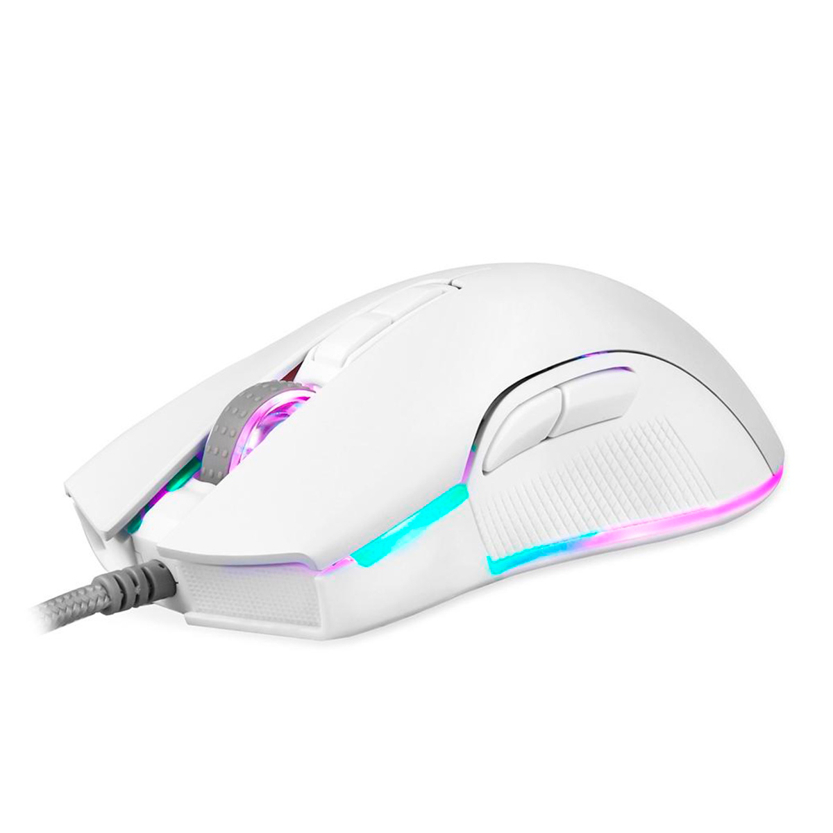 Mouse Gamer Motospeed V70 Essential - 12400dpi - 7 Botões - Branco - FMSMS0117BRO