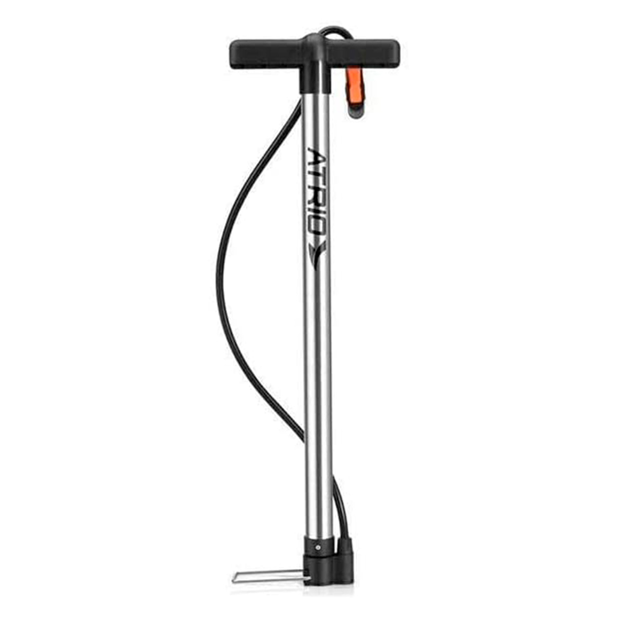 Bomba de Ar de Chão - Ideal para pneu de Bicicleta - para válvula Presta ou Schreder - Multilaser Atrio BI229