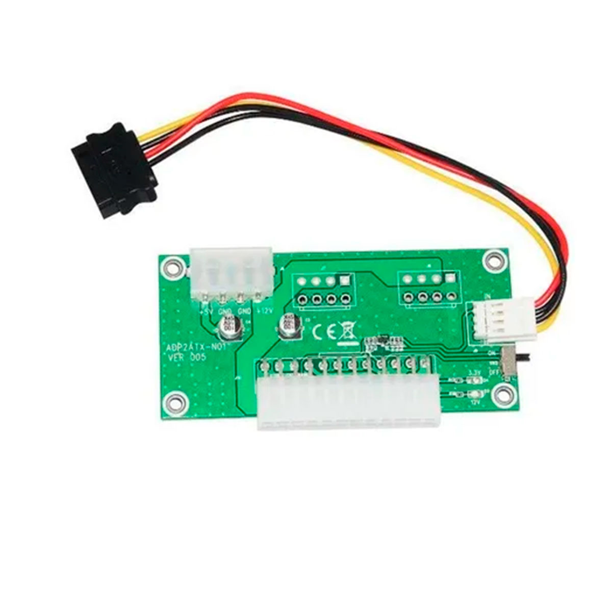 Adaptador para Fonte ATX (2PSU/1PC) TX-N02-A Sata - ADP2ATX-N01