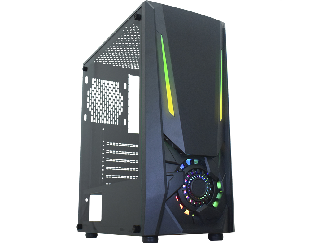 Gabinete Gamer K-Mex Jaeger 2 - Frontal LED RGB - CG02TJRH002CB0X