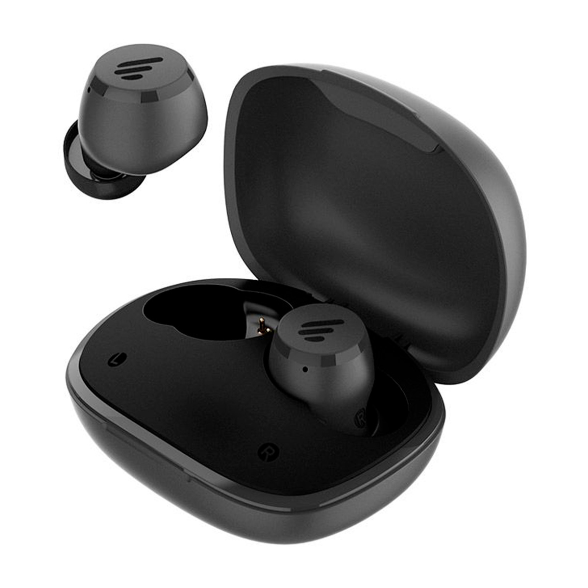 Fone de Ouvido Bluetooth Earbud Edifier TWS W180T - Bluetooth 5.1 - com Case Carregador - Preto - W180TBK