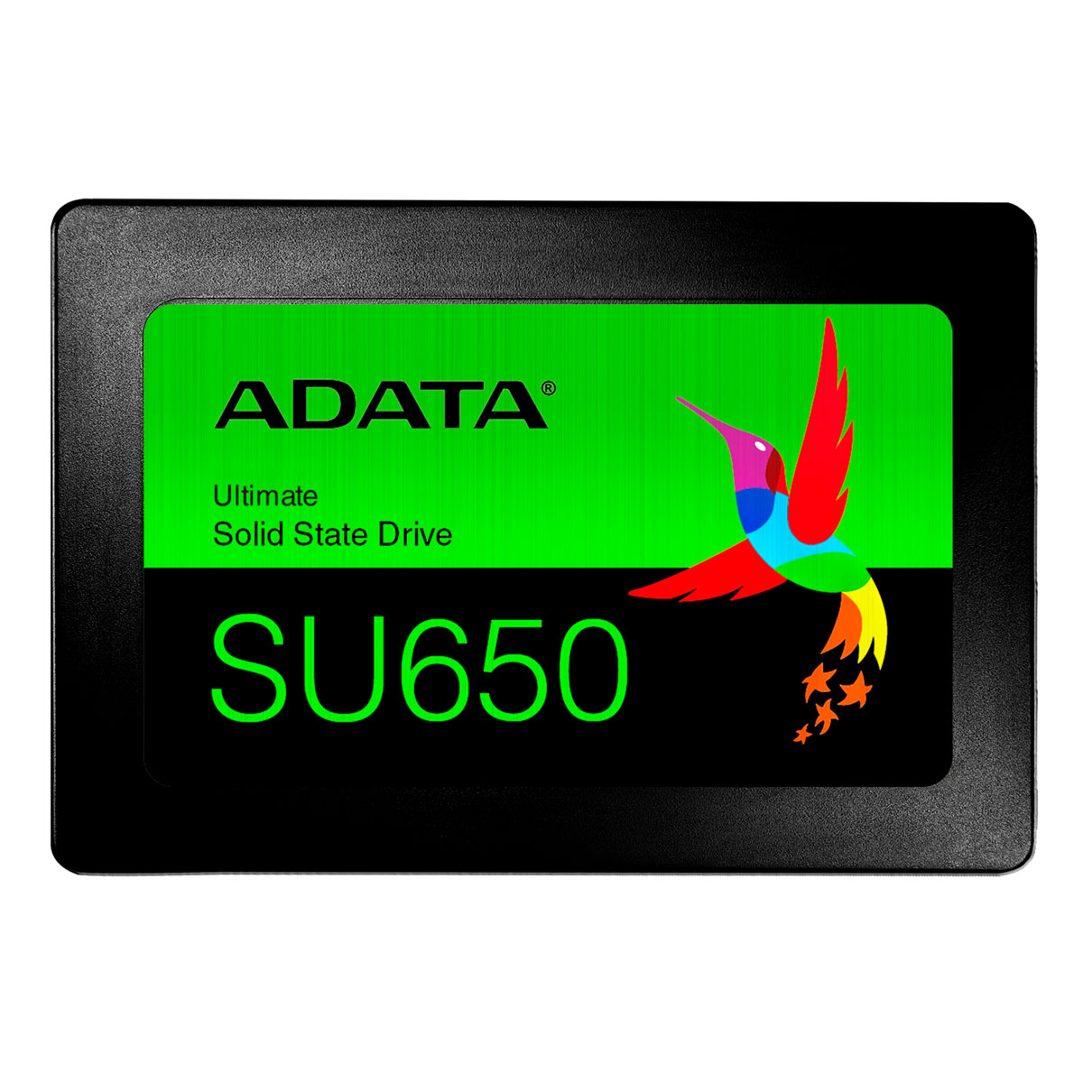 SSD 960GB Adata SU650 - SATA - Leitura 520MB/s - Gravação 450MB/s - SLC 3D NAND - ASU650SS-960GT-R