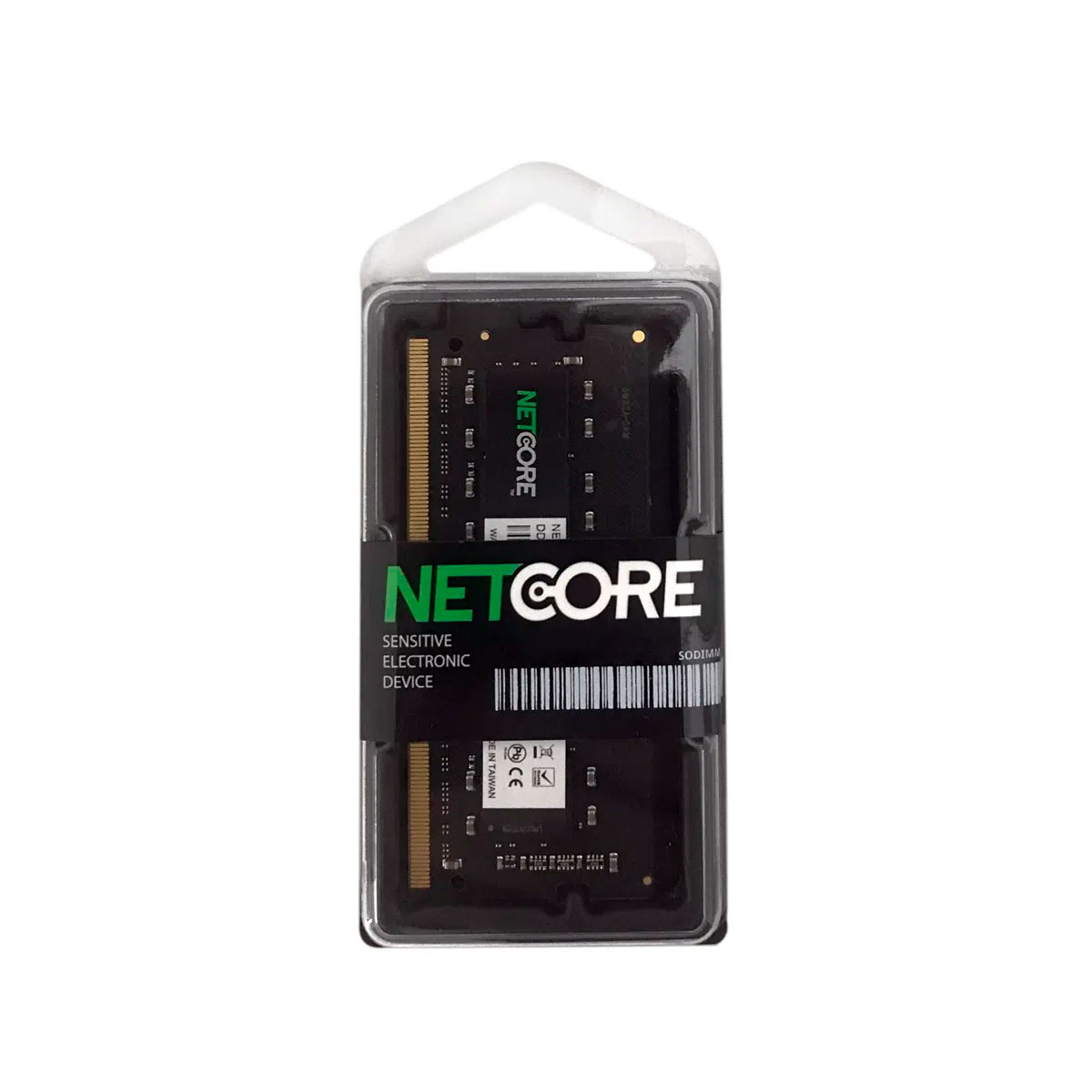 Memória SODIMM 16GB DDR4 2666MHz Netcore - para Notebook - NET416384SO26LV