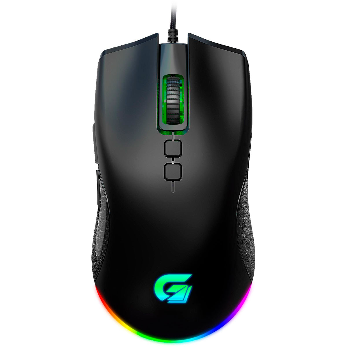 Mouse Gamer Fortrek Blackfire - 7200dpi - 6 Botões - LED RGB - 75683