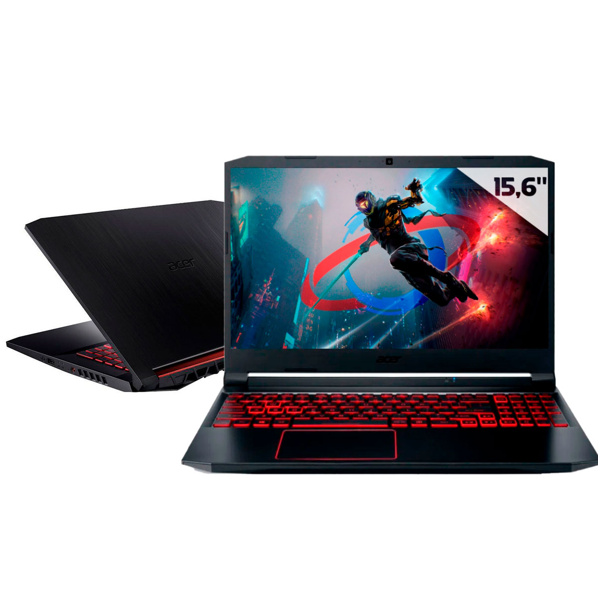 Notebook Acer Aspire Nitro 5 AN515-44-R4KA Gamer - AMD Ryzen 7, 32GB, SSD 512GB, GeForce GTX 1650, Tela 15.6