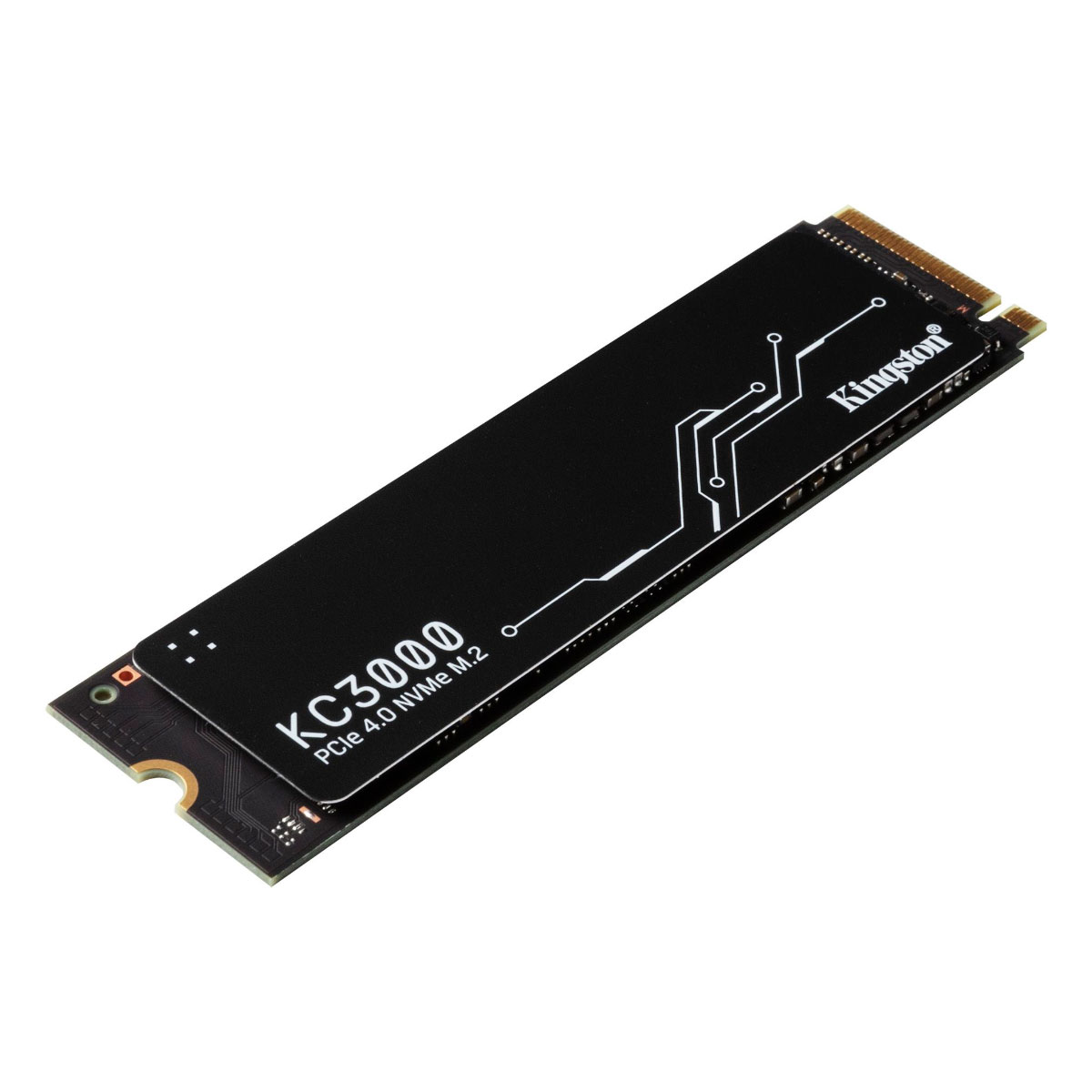 SSD M.2 4TB Kingston KC3000 - NVMe - Leitura 7.000MB/s Gravação 7.000MB/s - SKC3000D/4096G