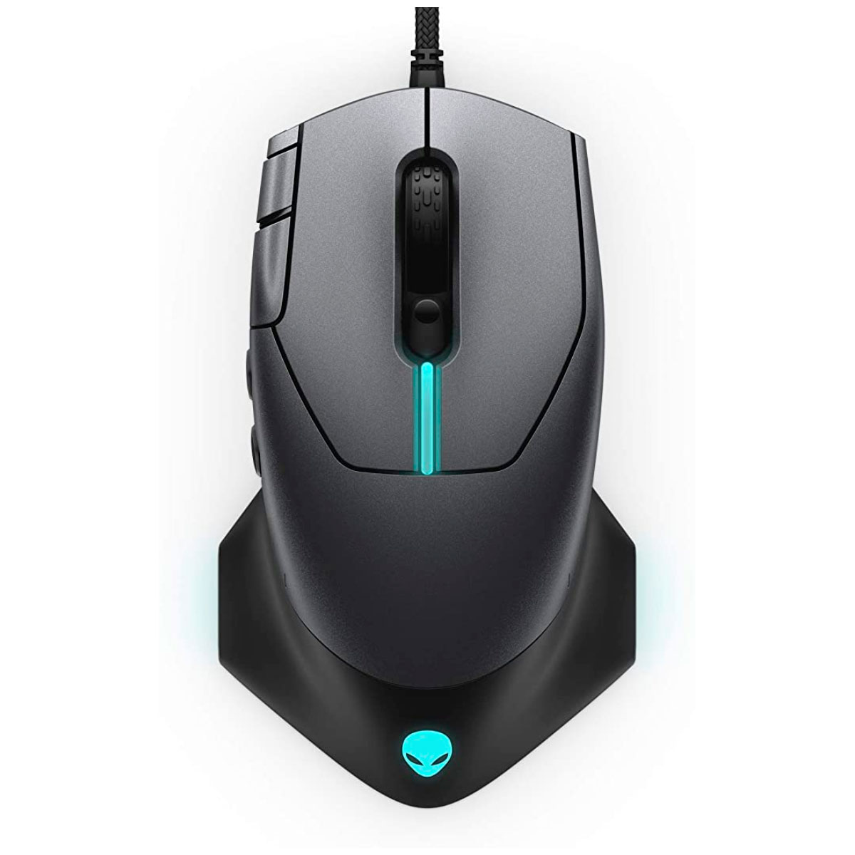 Mouse Gamer Alienware AW510M - 16000dpi - 10 Botões Programáveis - RGB - AW510M-DAEM