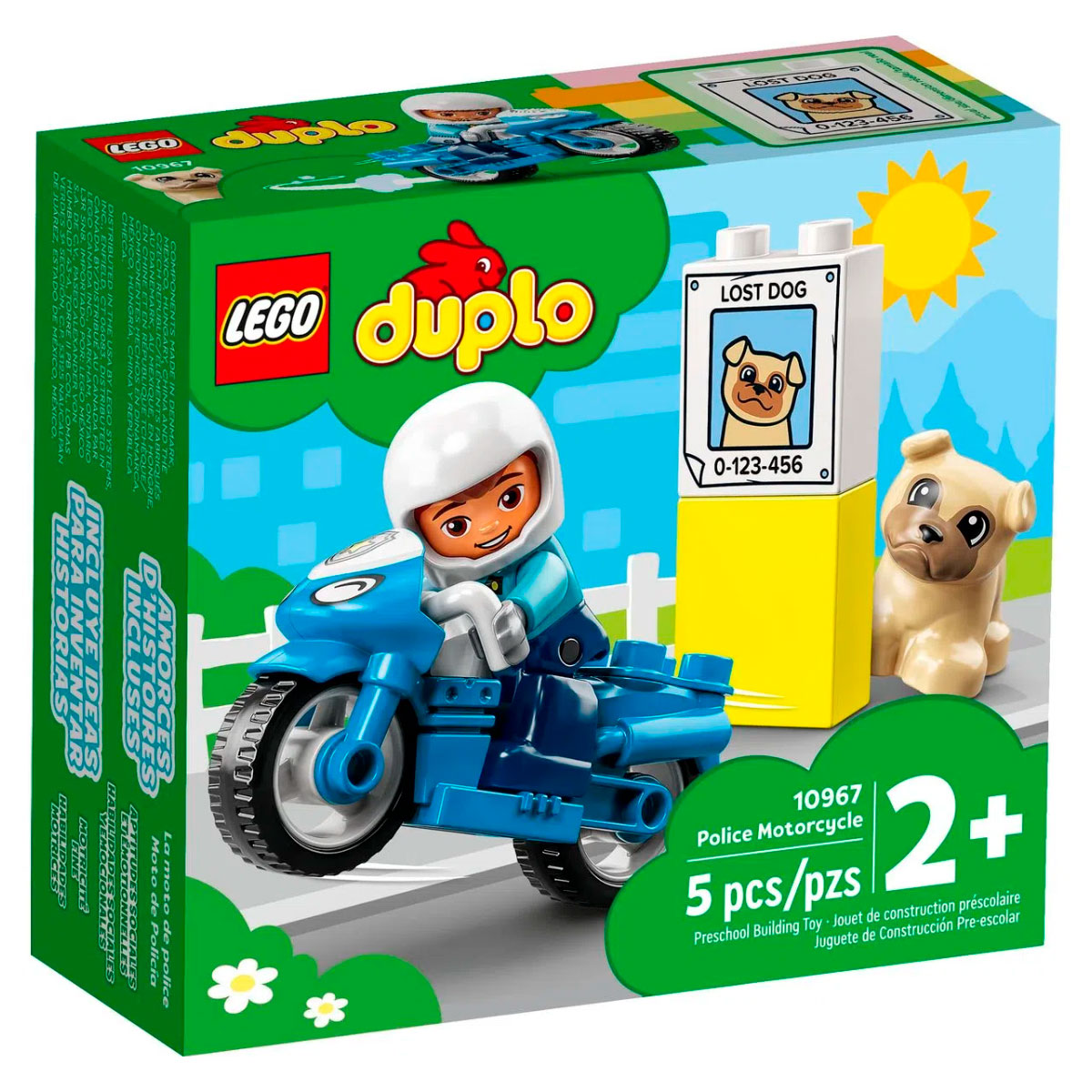 LEGO Duplo - Motocicleta da Polícia - 10967