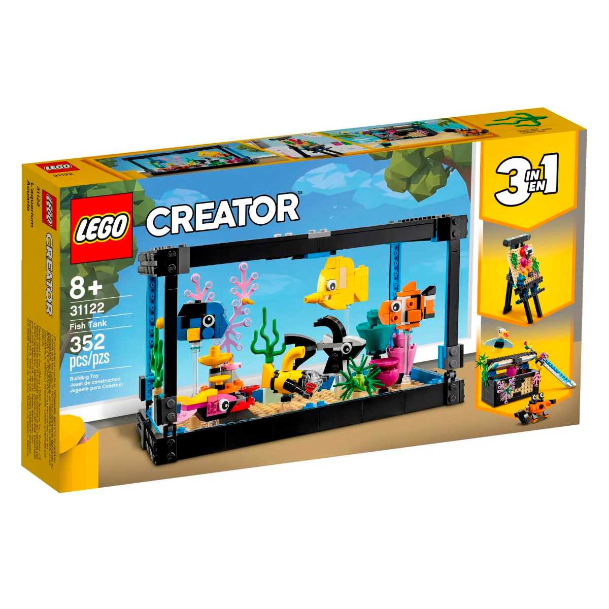 LEGO Creator 3 Em 1 - Aquário - 31122