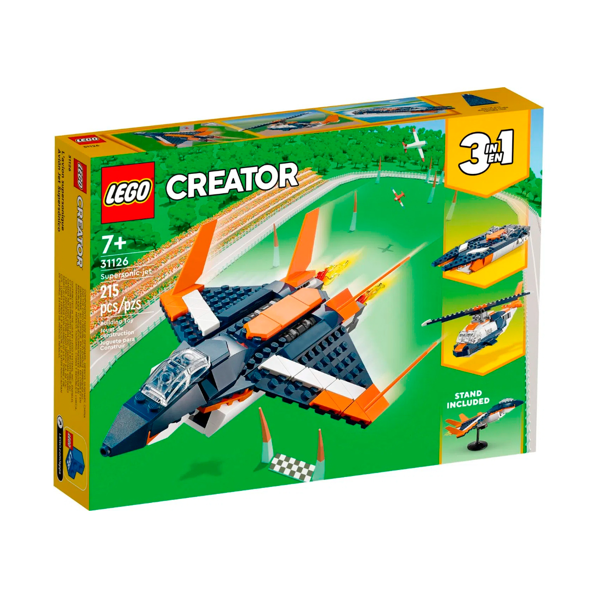 LEGO Creator 3 em 1 - Jato Supersônico - 31126