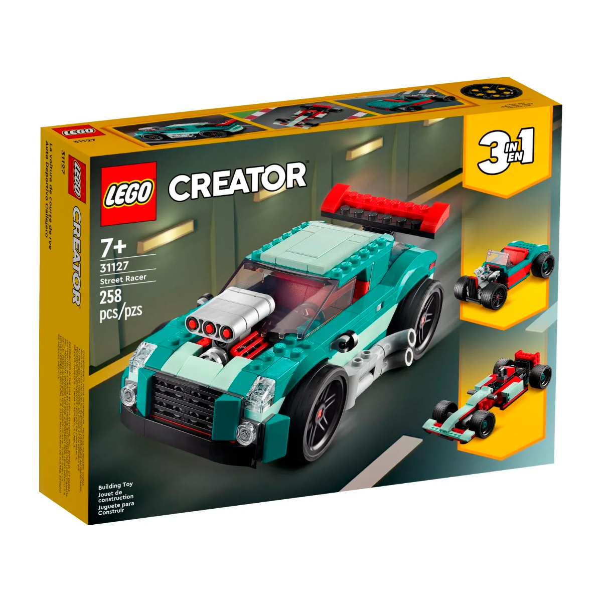 LEGO Creator 3 em 1 - Piloto de Rua - 31127