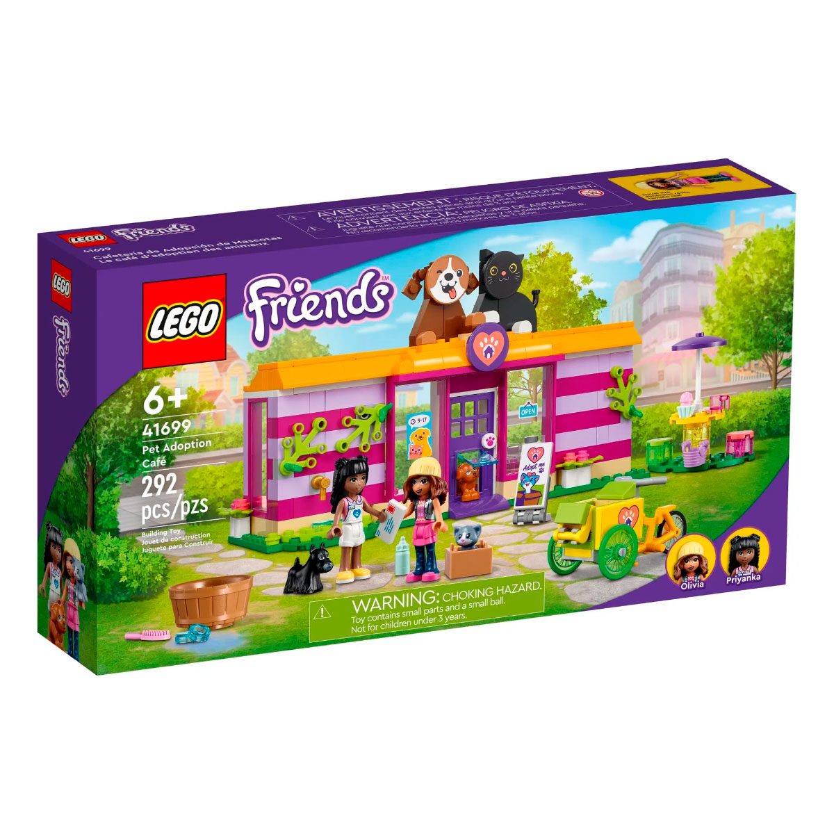 LEGO Friends - Café de Adoção de Animais - 41699