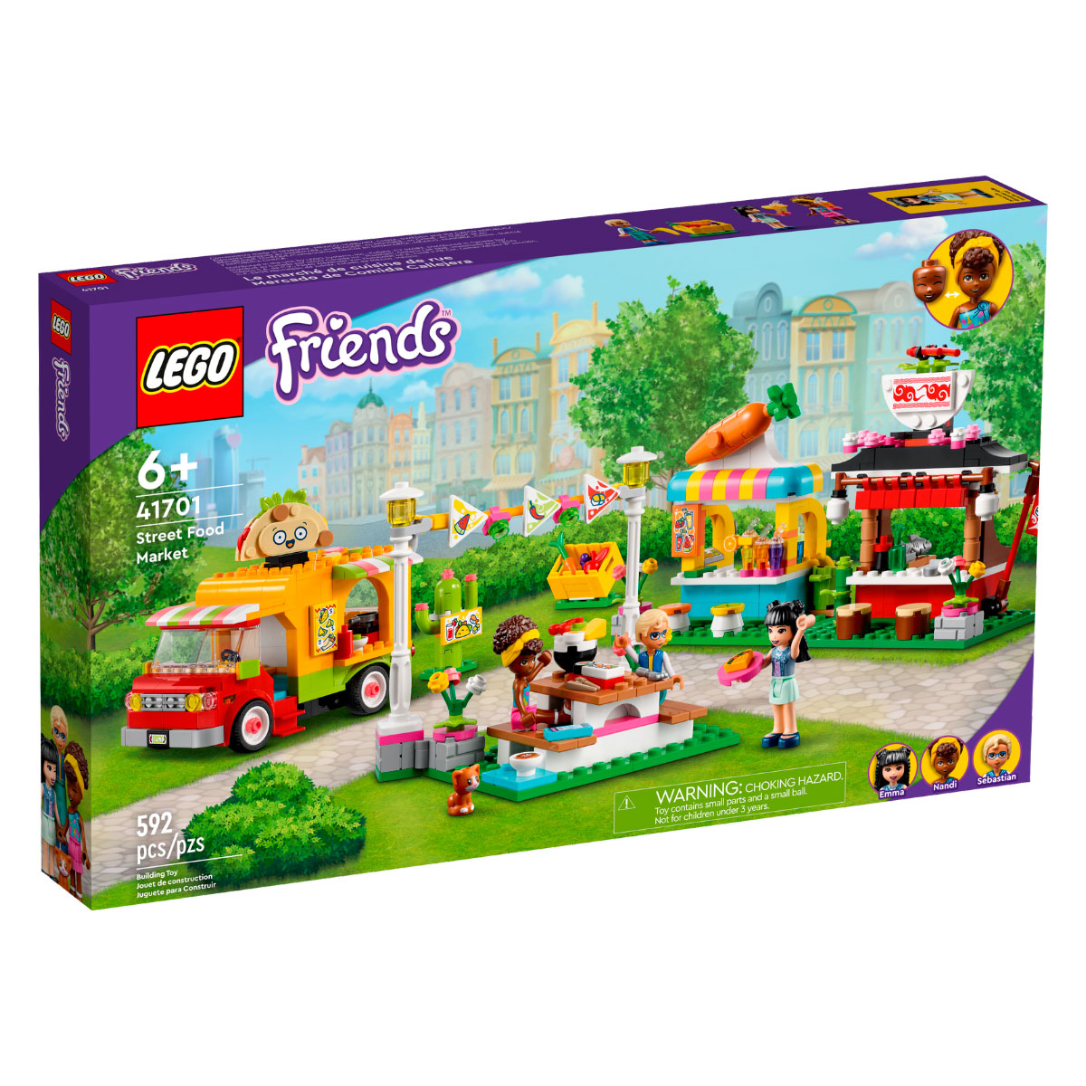 LEGO Friends - Mercado de Comida de Rua - 41701
