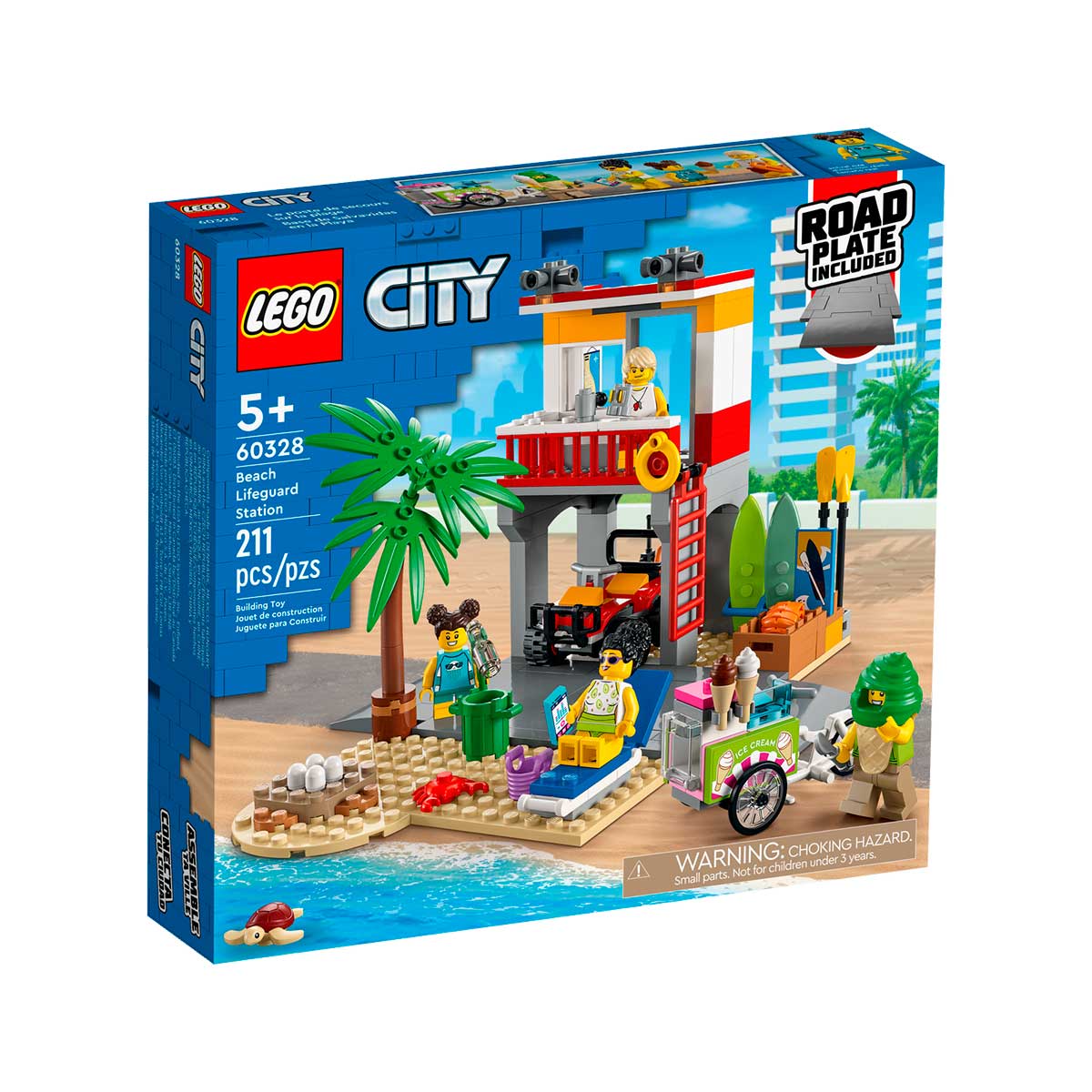 LEGO City - Posto Salva-Vidas na Praia - 60328