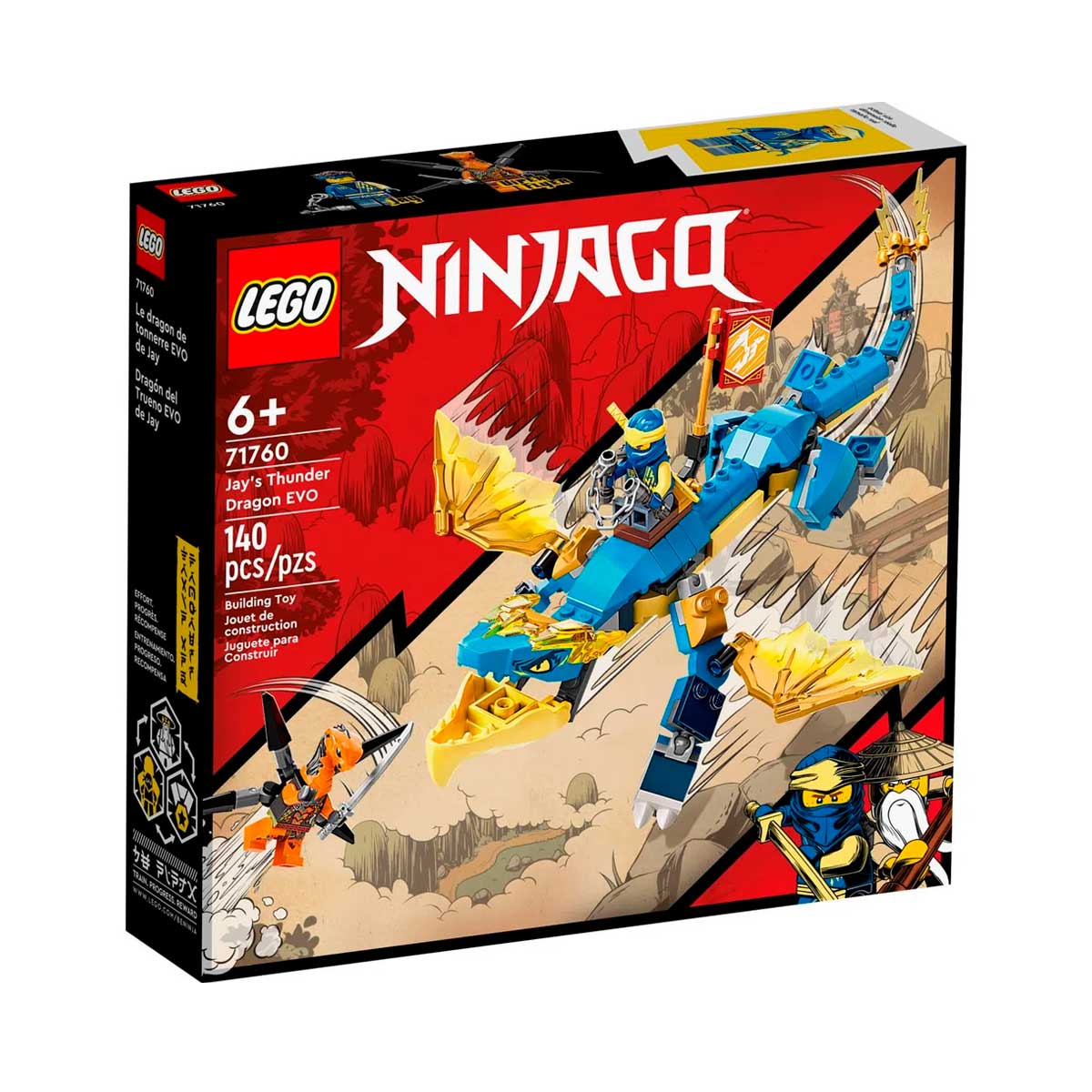 LEGO Ninjago - Dragão Trovão EVO do Jay - 71760