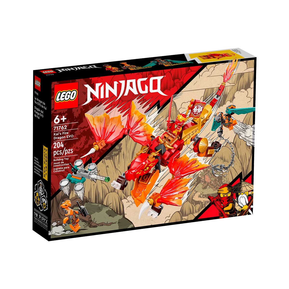 LEGO Ninjago - Dragão do Fogo EVO do Kai - 71762