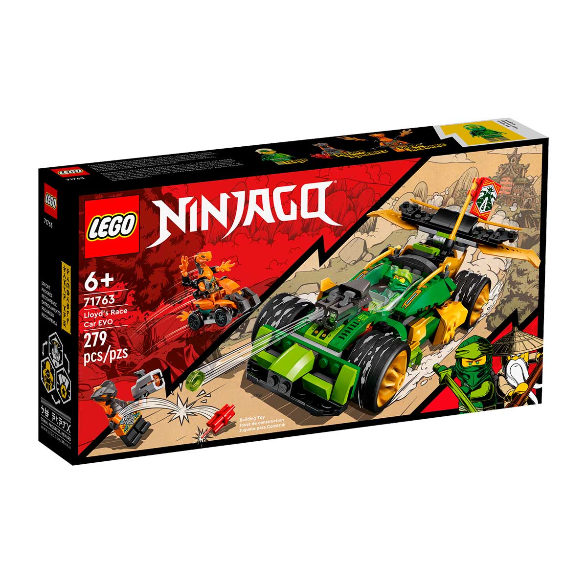 LEGO Ninjago - Carro de Corrida EVO do Lloyd - 71763
