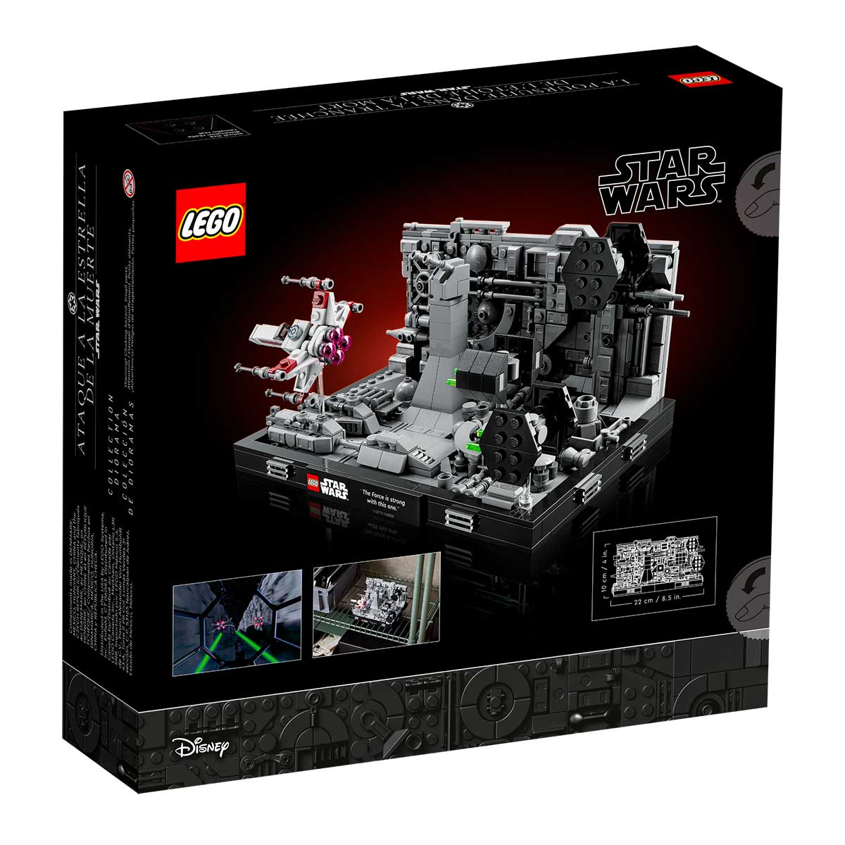 LEGO Star Wars - Diorama: O Ataque à Estrela da Morte - 75329
