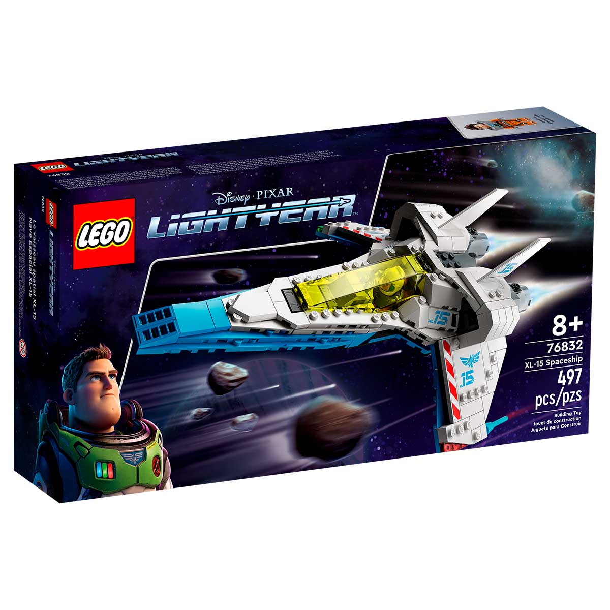 LEGO Disney Pixar Lightyear - Nave espacial XL-15 - 76832