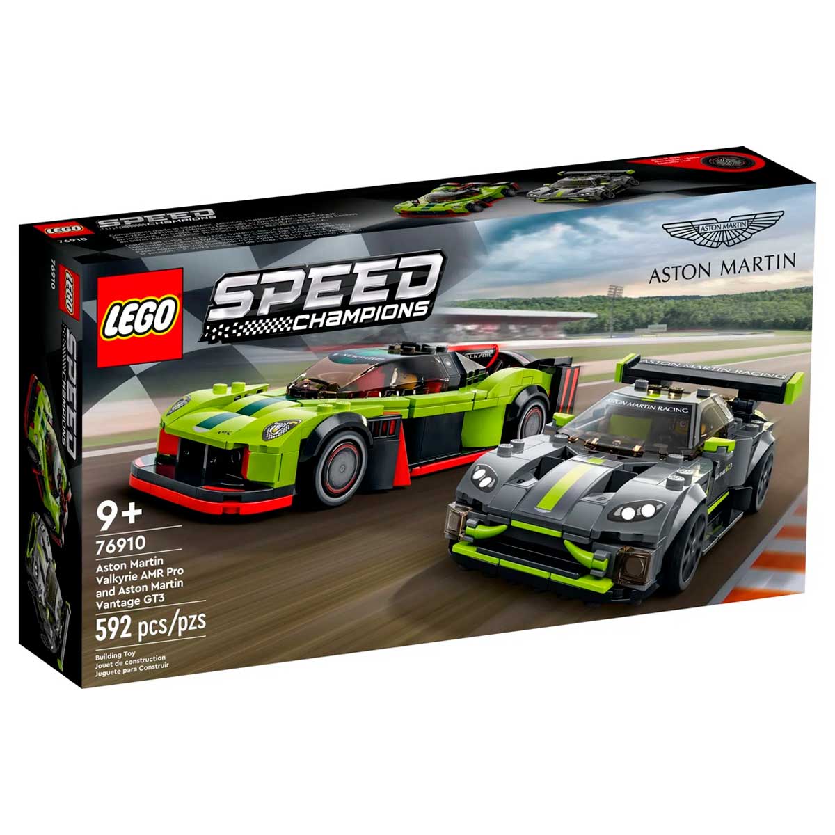LEGO Speed Champions - Aston Martin Valkyrie AMR Pro e Aston Martin Vantage GT3 - 76910