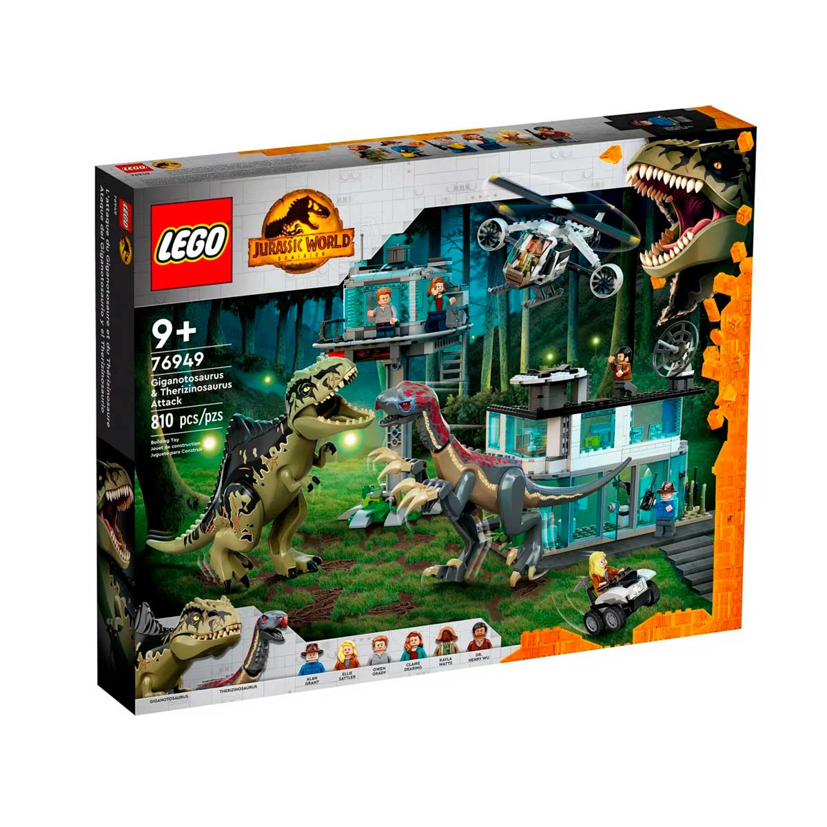 LEGO Jurassic World - Ataque do Giganotossauro e do Therizinossauro - 76949