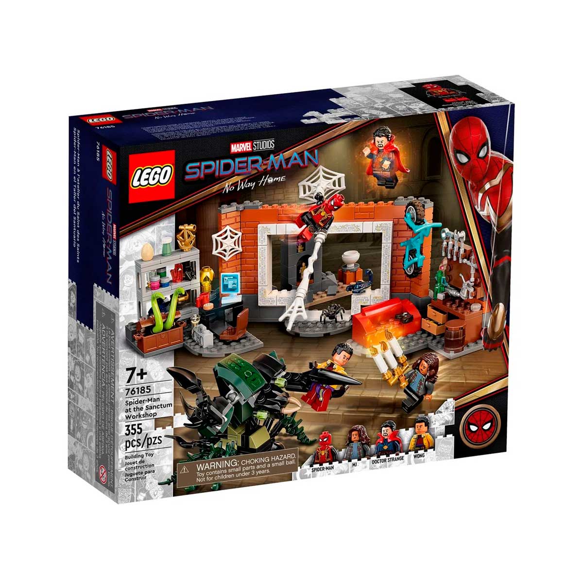 LEGO Super Heroes Marvel - Homem-Aranha na Oficina do Santuário - 76185