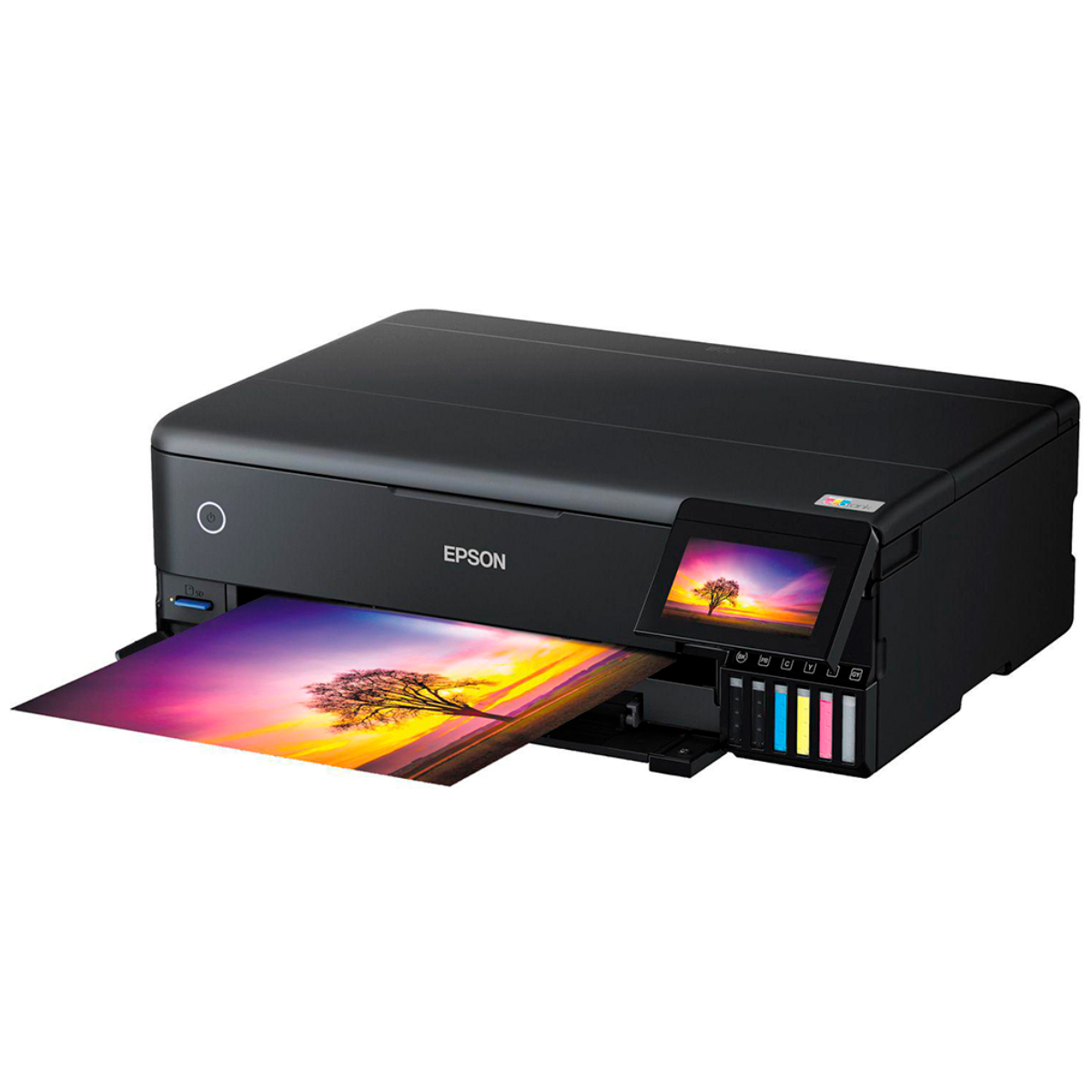 Multifuncional Epson EcoTank L8180 - Tamanho A3 - com Tanque de Tinta - USB, Wi-Fi, Wi-Fi Direct8® - Cartão SD - Impressora, Copiadora e Scanner - C11CJ21302