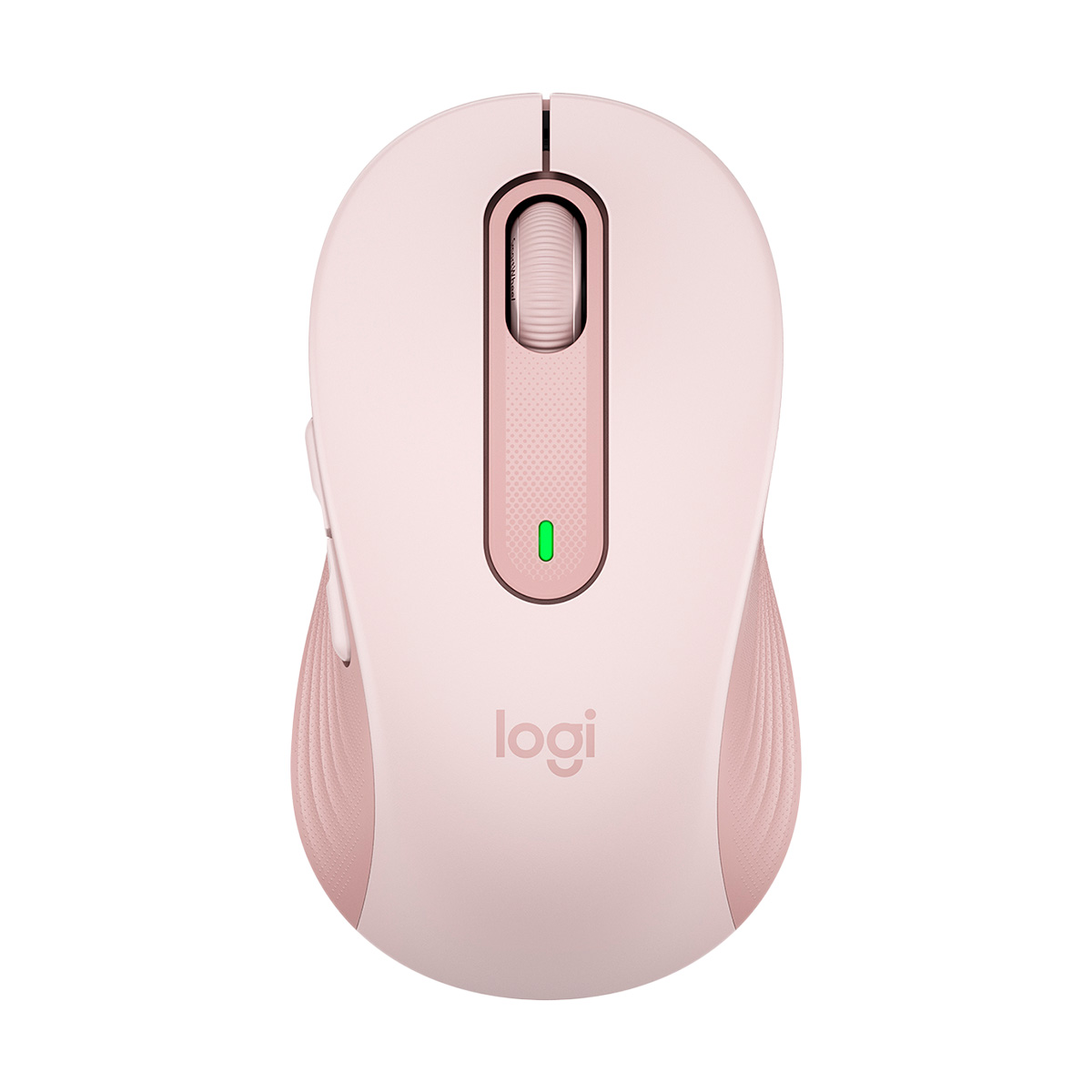 Mouse sem Fio Logitech M650 Signature - Receptor USB Logi Bolt ou Bluetooth - 2000dpi - Rosa - 910-006251