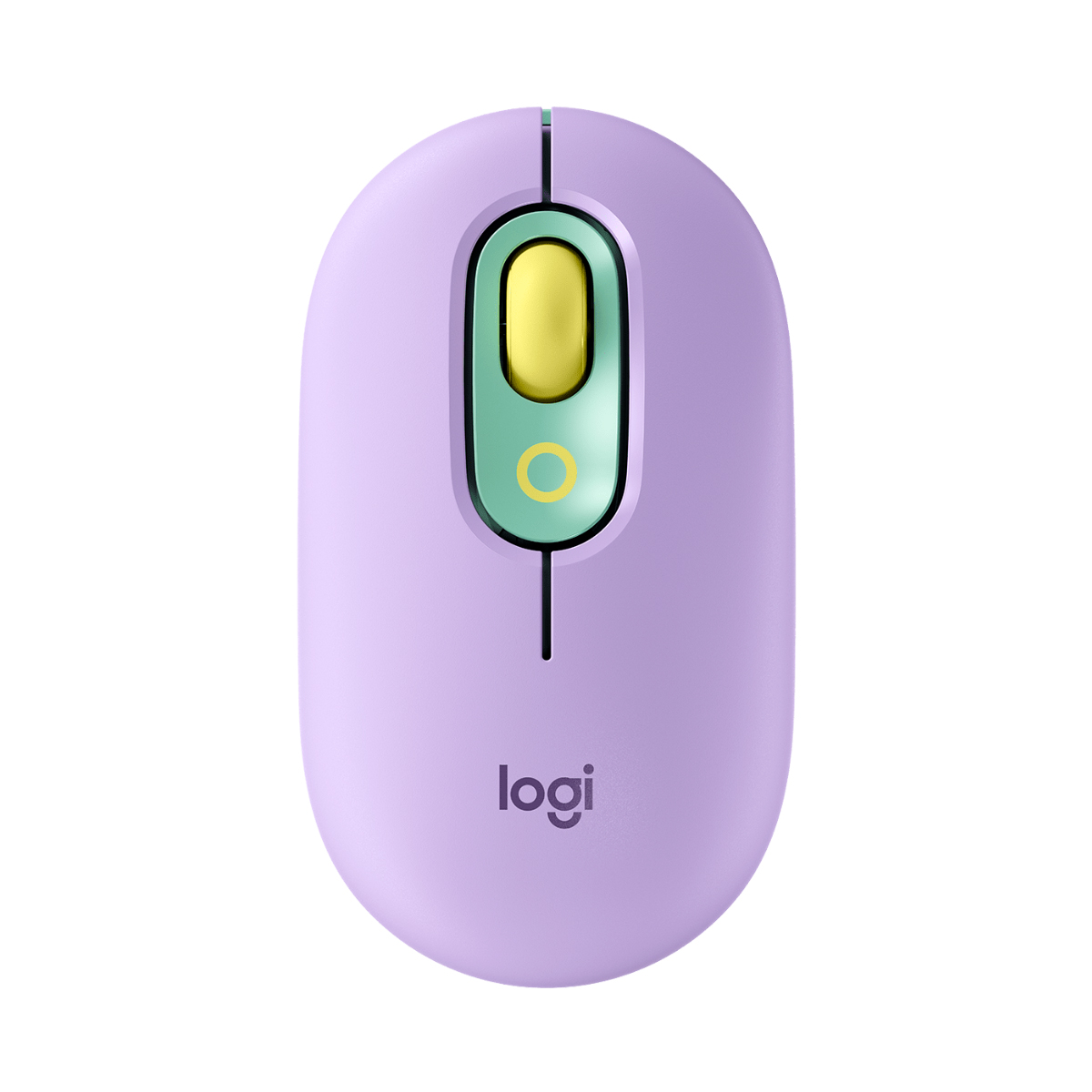 Mouse Sem Fio Logitech POP Daydream - Lilás - 4000dpi - 4 Botões - Botão Emoji Customizável - 910-006550