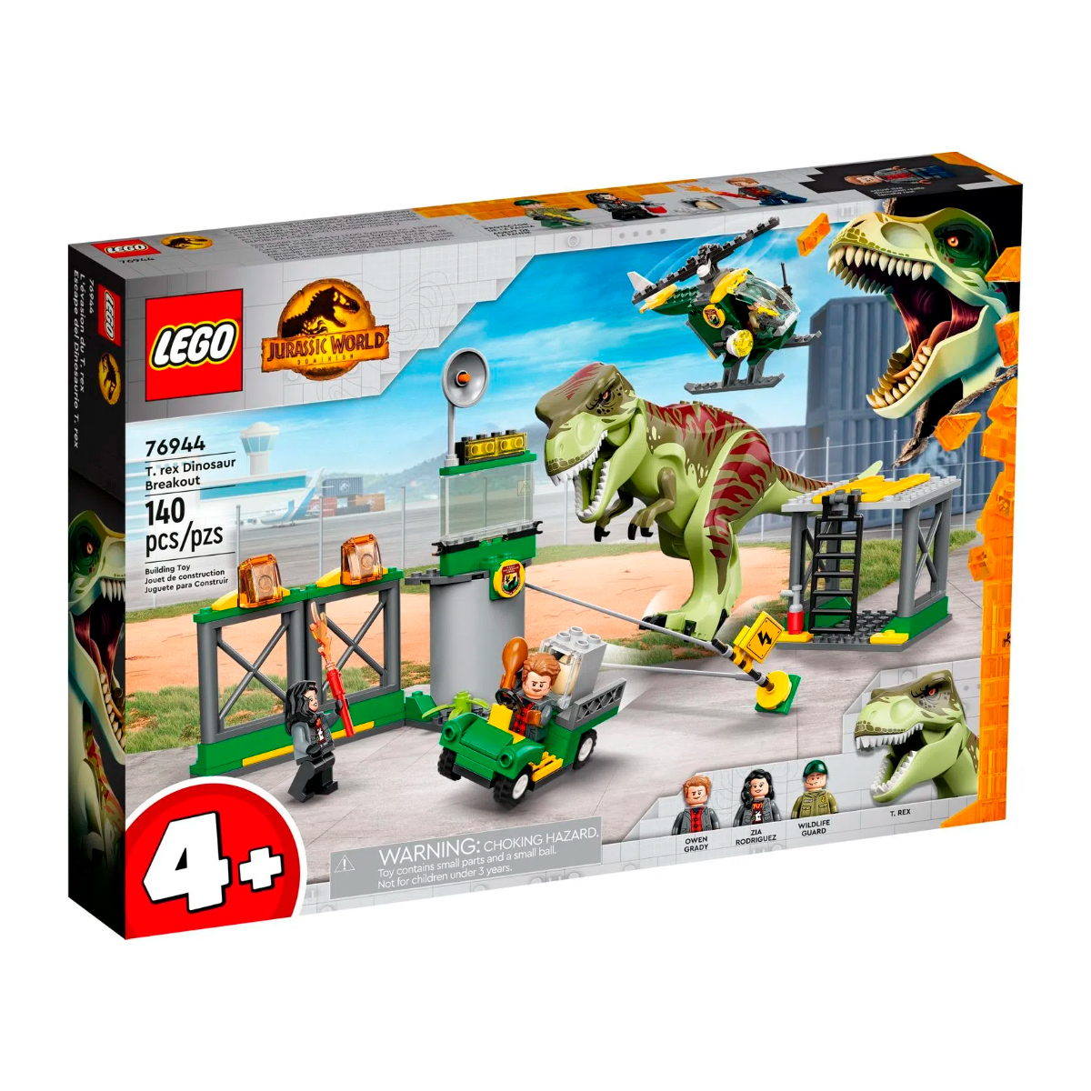 LEGO Jurassic World - Fuga de Dinossauro T. Rex - 76944