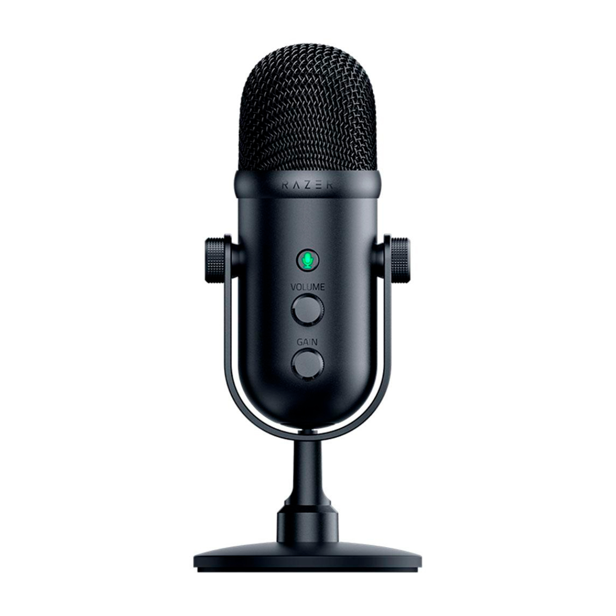 Microfone Razer Seiren V2 Pro - Pedestal Ajustável - USB - Controles Integrados - RZ19-04040100-R3U1