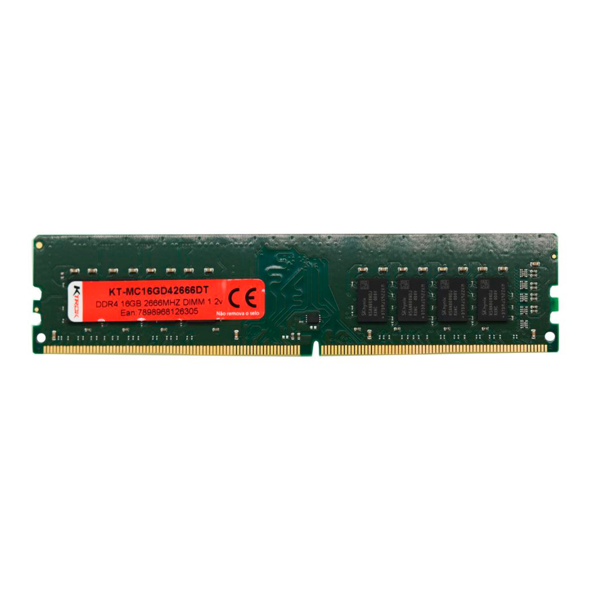 Memória 16GB DDR4 2666MHz - KT-MC16GD42666DT