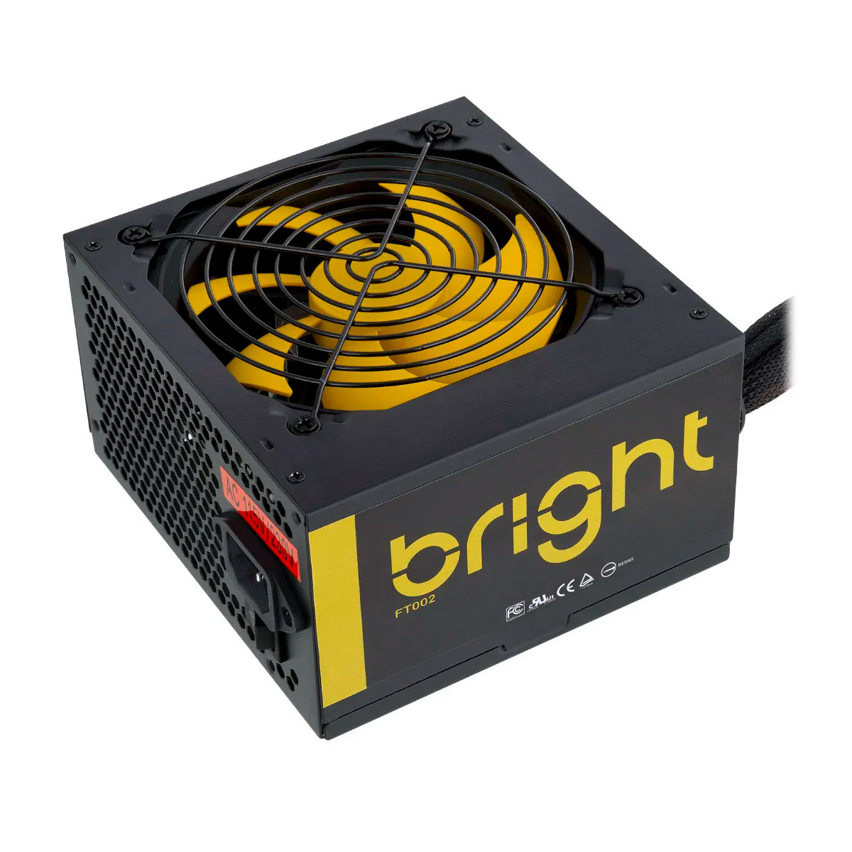 Fonte 650W Bright FT002 - PFC Ativo - ATX