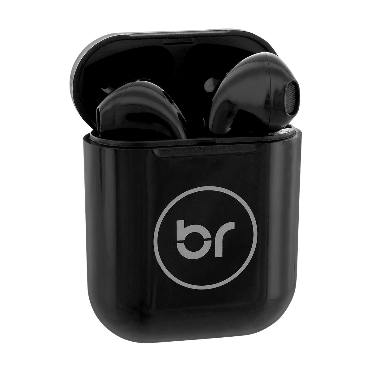 Fone de Ouvido Bluetooth Bright Beatsound - Case Carregador - Preto - FN564