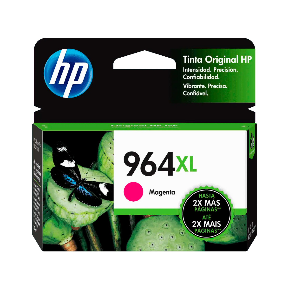 Cartucho HP 964XL Magenta - 3JA55AL - Para HP OfficeJet Pro 9010/ 9020