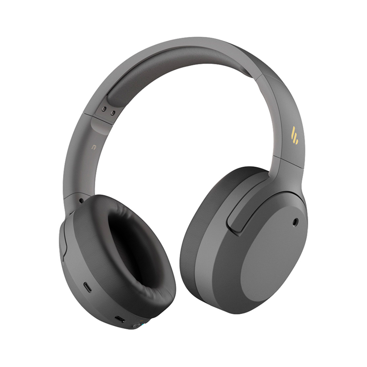 Fone de Ouvido Bluetooth Edifier W820NB-GR - com cancelamento de Ruído e Microfone - Cinza