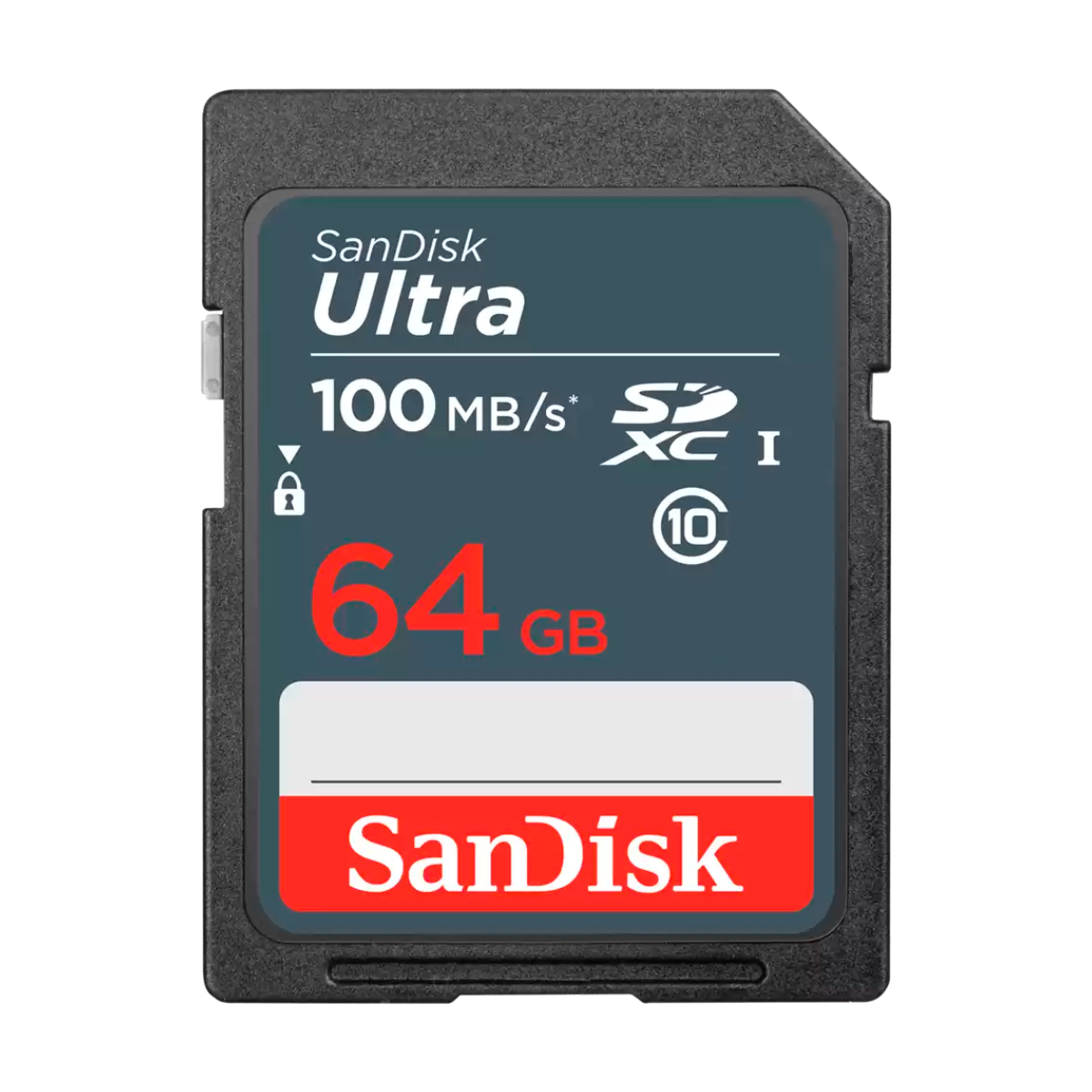 Cartão 64GB SDXC - Classe 10 - Velocidade até 100MB/s - Sandisk Ultra SDSDUNR-064G-GN3IN