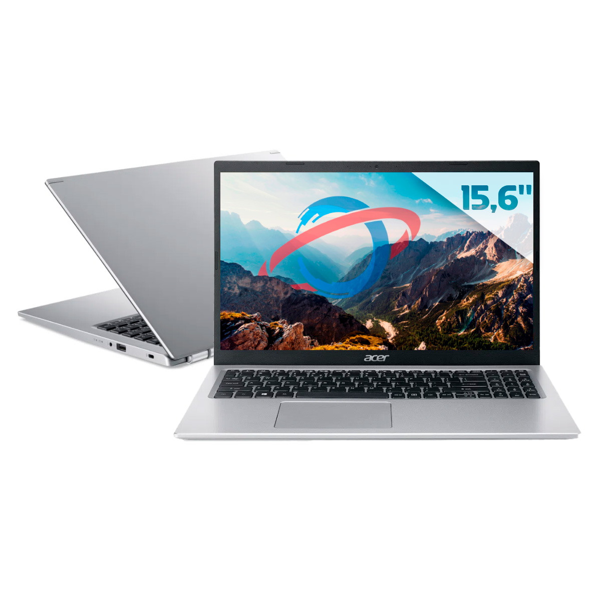Notebook Acer Aspire A515-45G-R46X - Ryzen 7 5700U, RAM 8GB, SSD 512GB, Radeon RX 640, Tela 15.6