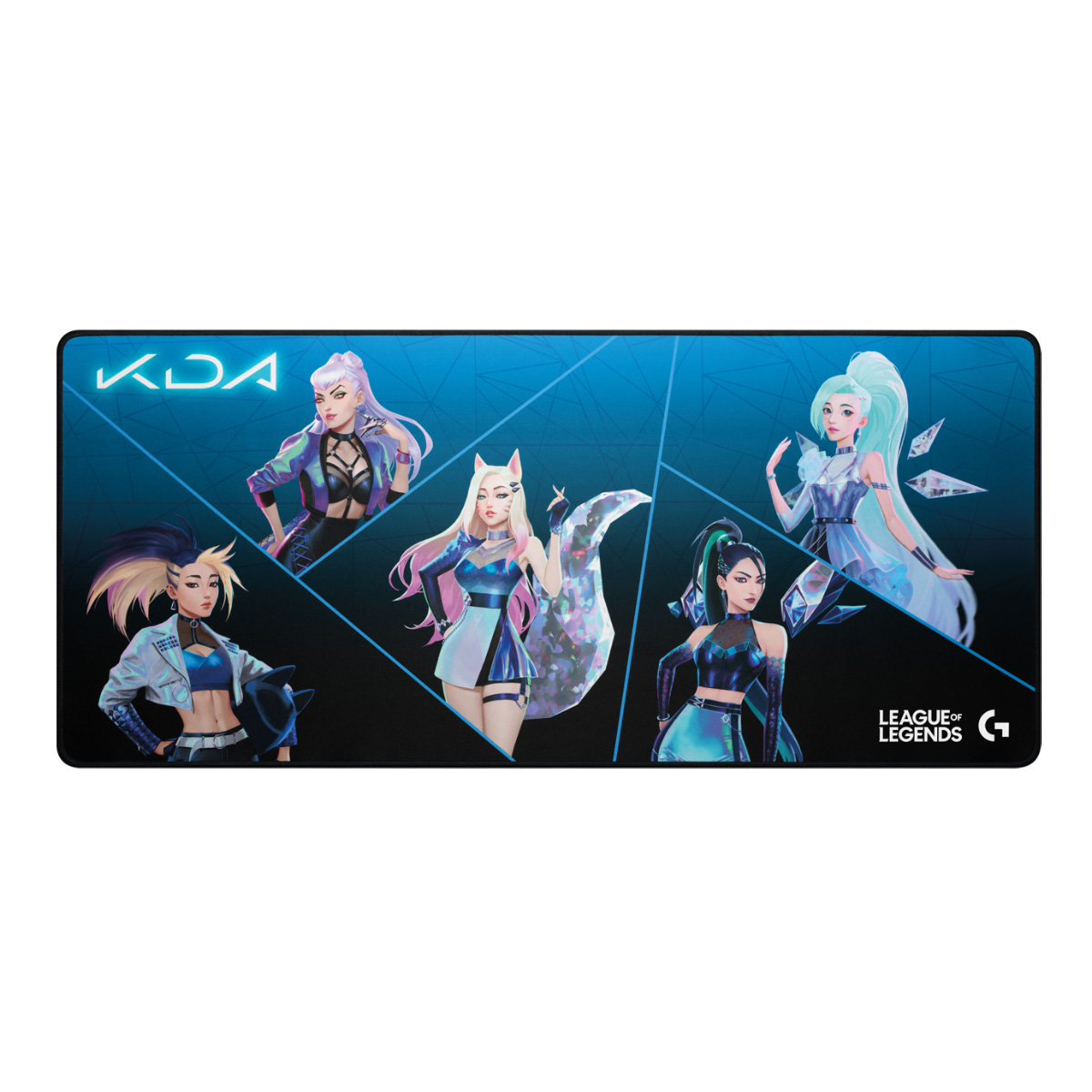 Mousepad Gamer Logitech G840 League of Legends KDA - Extendido 400 x 900mm - 943-000456