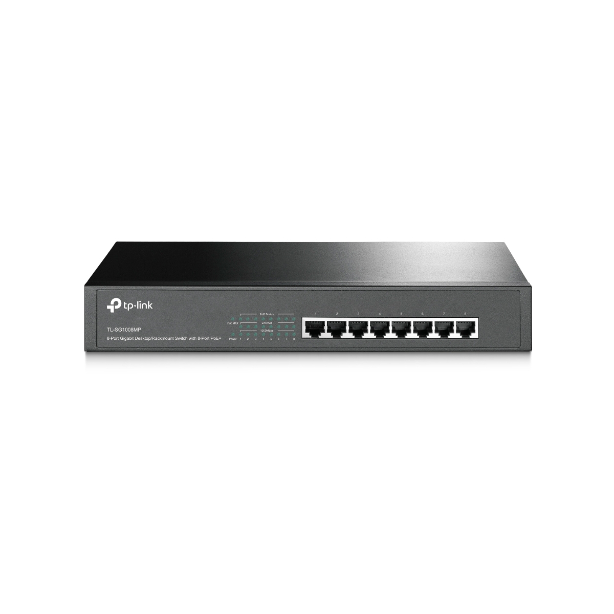 Switch 8 Portas TP-Link TL-SG1008MP - Gigabit - PoE+