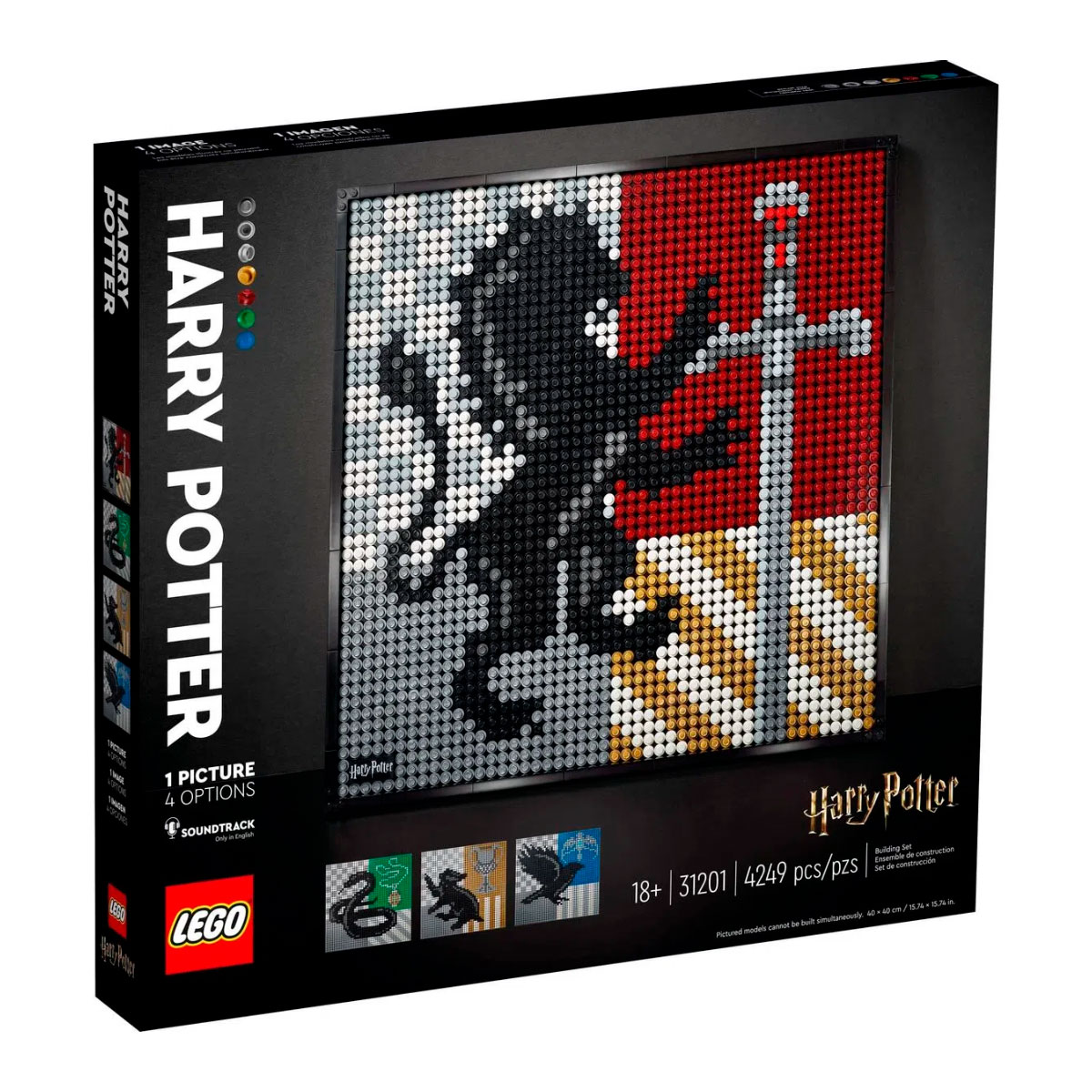 LEGO Art - Harry Potter™ Hogwarts Brasões - 31201