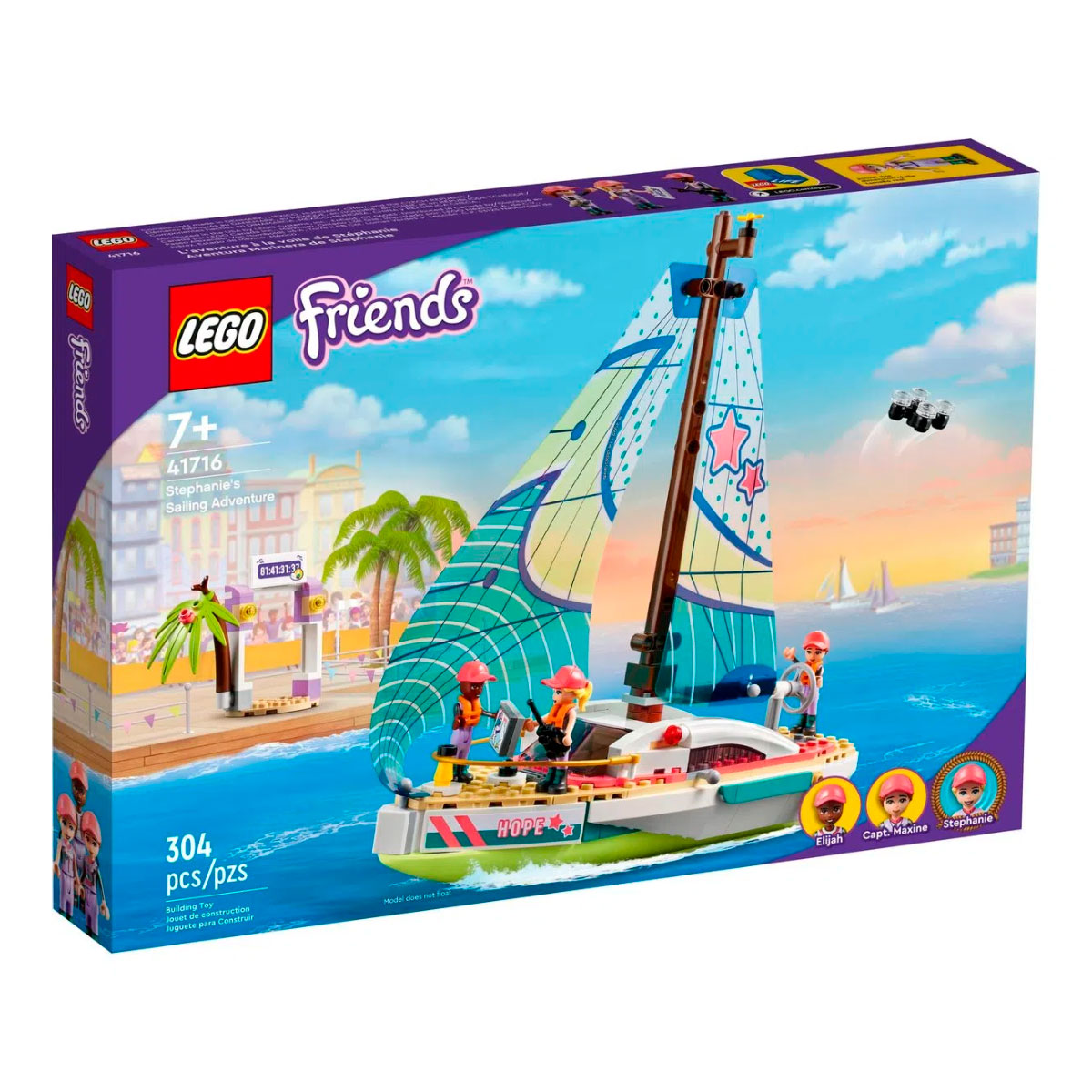 LEGO Friends - Aventura de Navegação da Stephanie - 41716