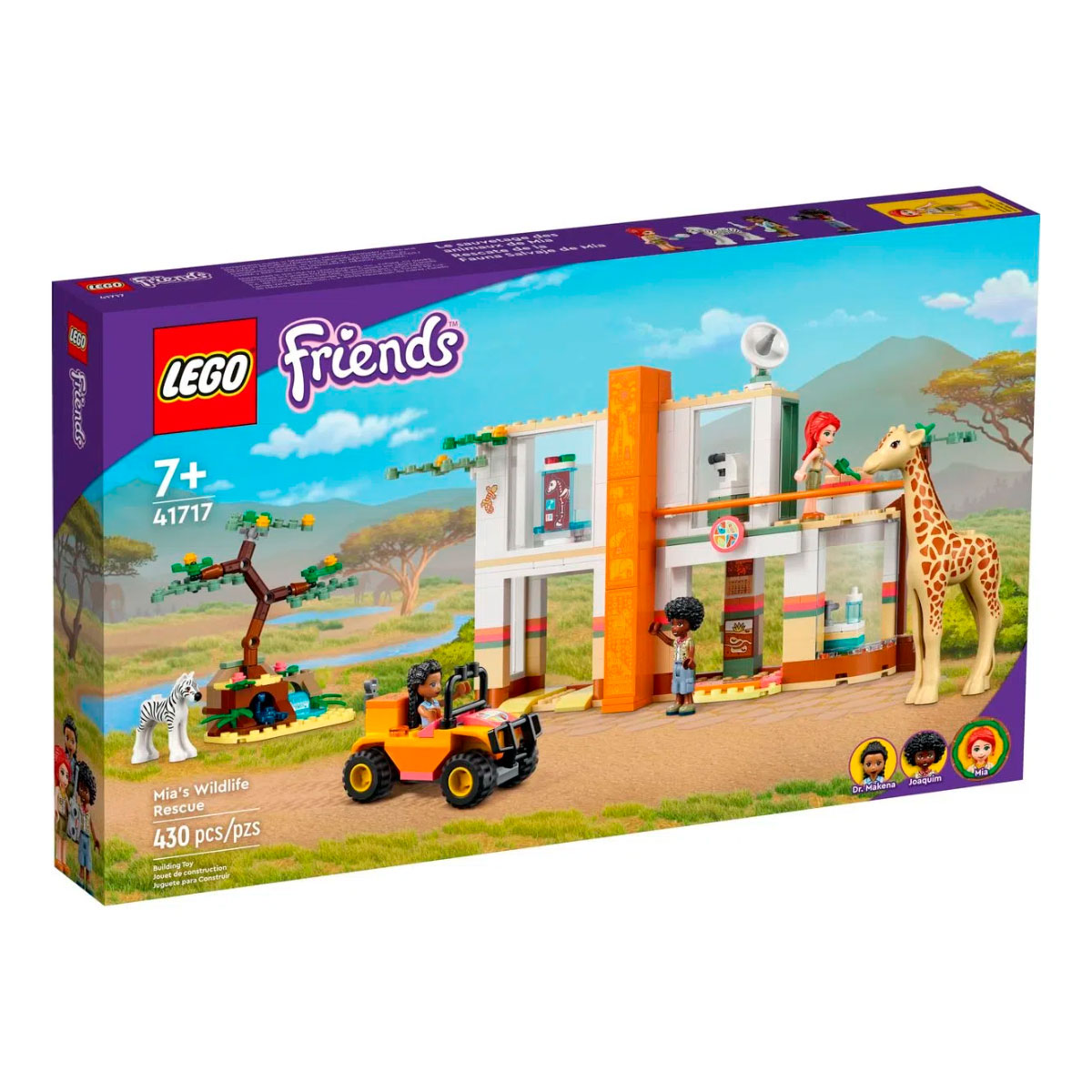 LEGO Friends - Resgate de Animais Selvagens da Mia - 41717